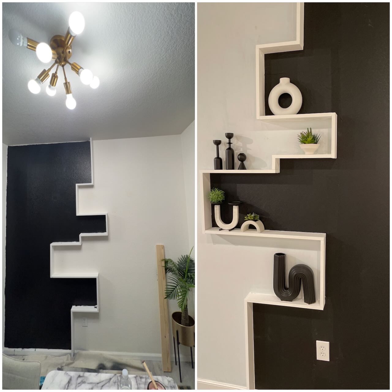 Jamison Drive dining room wall