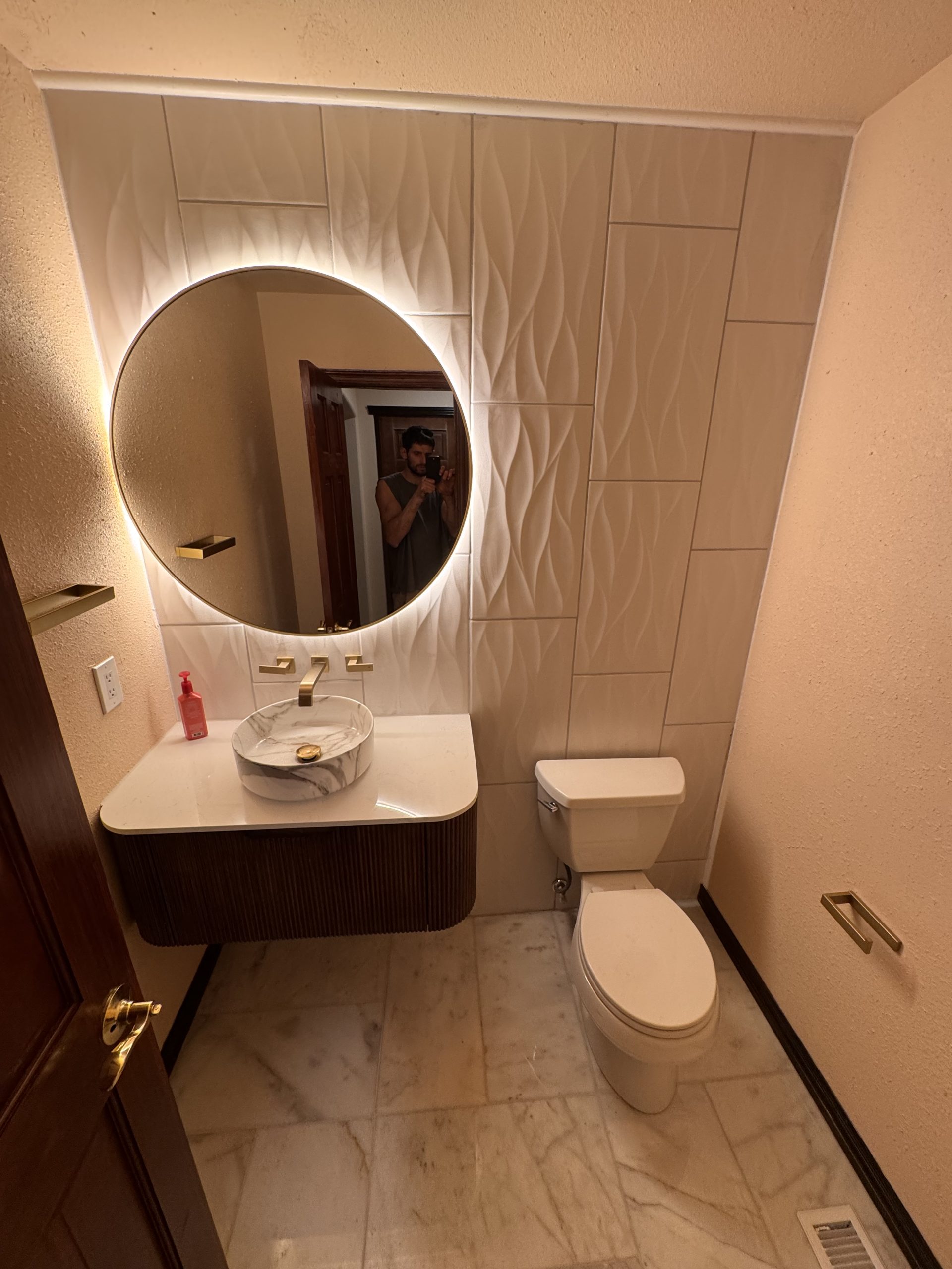 Holly Street master bathroom 1
